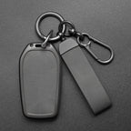 Alloy-Style Car Key Fob Cover for Toyota C-HR, Hilux, Fortuner, Land Cruiser 200, Camry, Corolla, Crown & RAV4