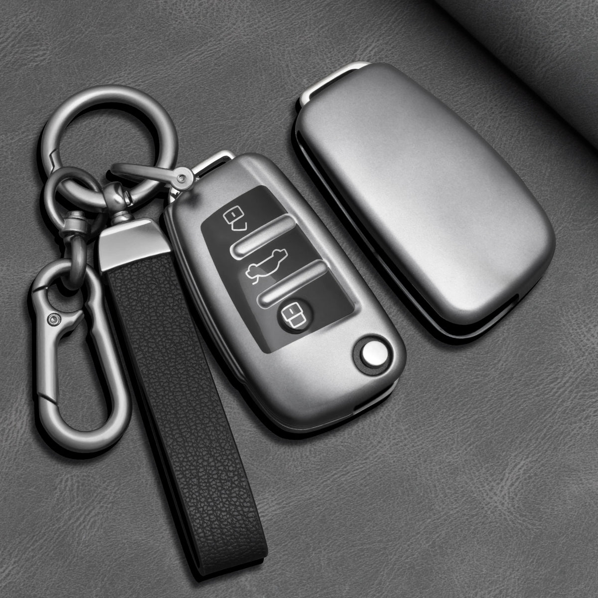 TPU Car Key Fob Cover for Audi A1, A3, A4, A5, A6, A7, Q3, Q5, Q7, S3, TT & RS – B6, B7, B8, C5, C6, 4F, 8P, 8L, 8V