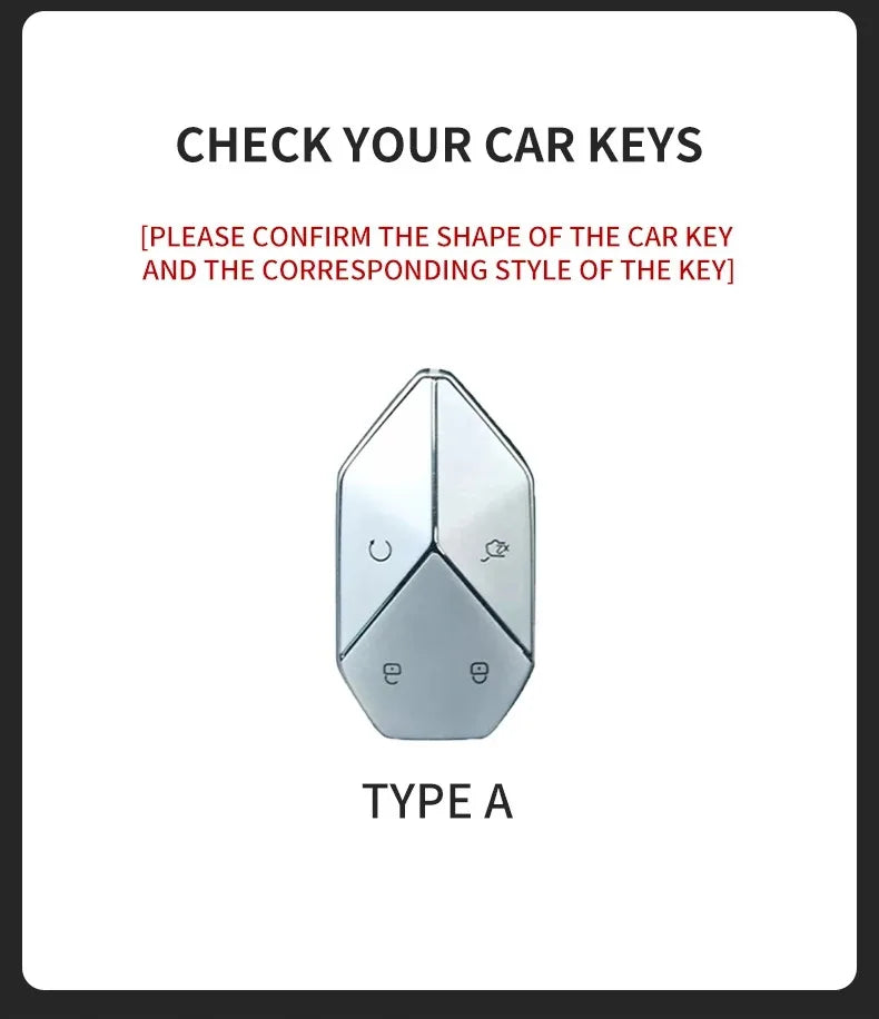 Suede Remote Key Fob Cover Compatible with Fang Cheng Bao (Equations) Leopard 5, Leopard 8, Leopard 3