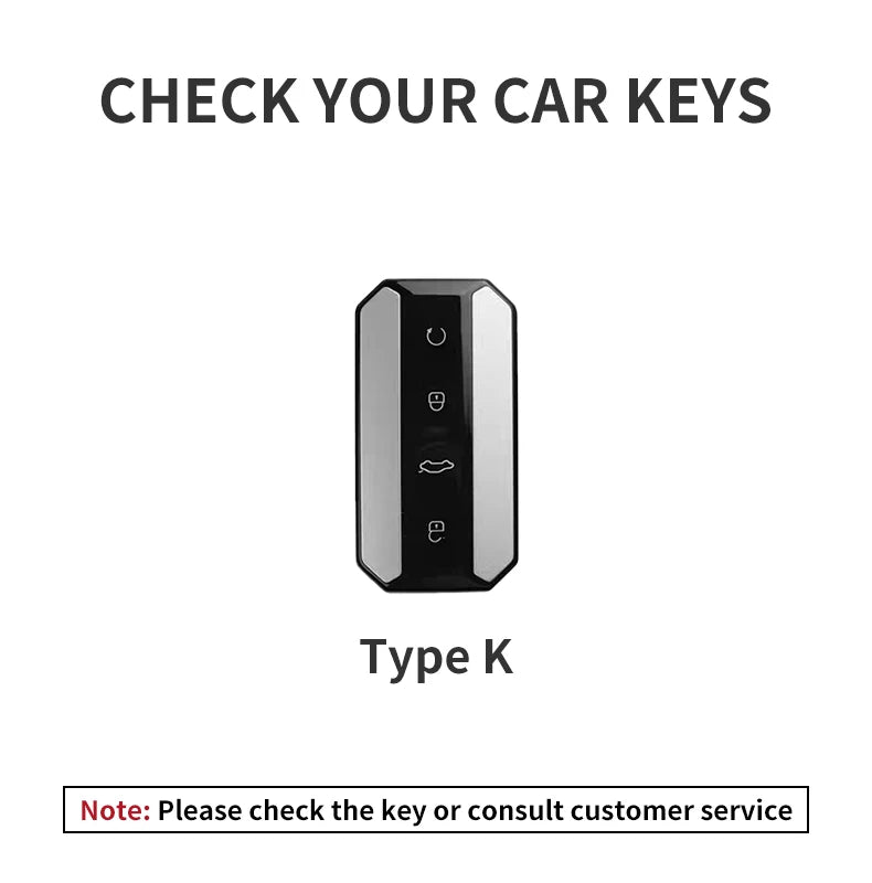 Leather Remote Key Fob Cover Compatible with Chery Jaecoo J7, J5, 2025, 2026