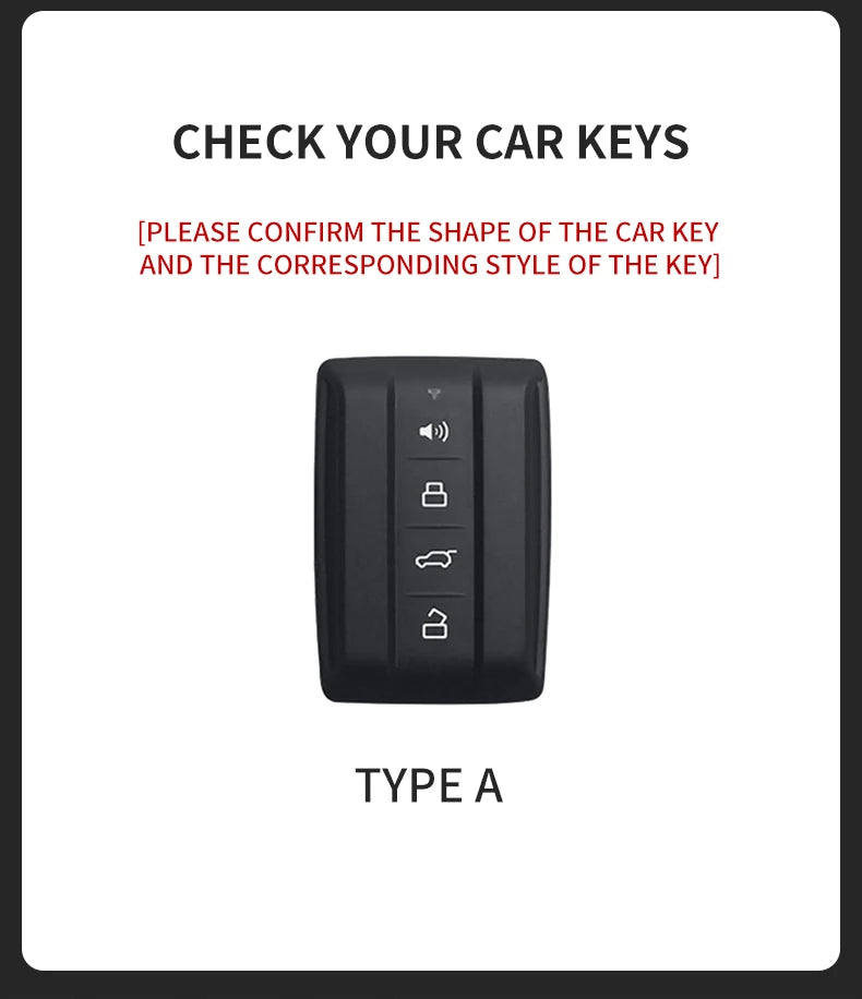 Suede Remote Key Fob Cover Compatible with TANK 300, 500