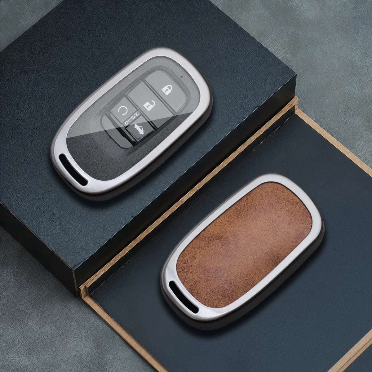 Alloy Car Key Fob Cover for Honda CR-V 6th Gen Hybrid – 2023, 2024 & 2025