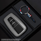 Black Warrior-Style TPU Car Key Fob Cover for Toyota Camry, RAV4, Highlander, Avalon, C-HR, Prius, Corolla & GT86
