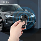 Flip Key Cover Compatible with Mazda 2 3 5 6 8 CX7 CX-7 CX5 CX-5 CX9 CX-9 MX5 MX-5 M6 RX8 RX-8 – 2/3/4 Buttons – Carbon Fiber Style