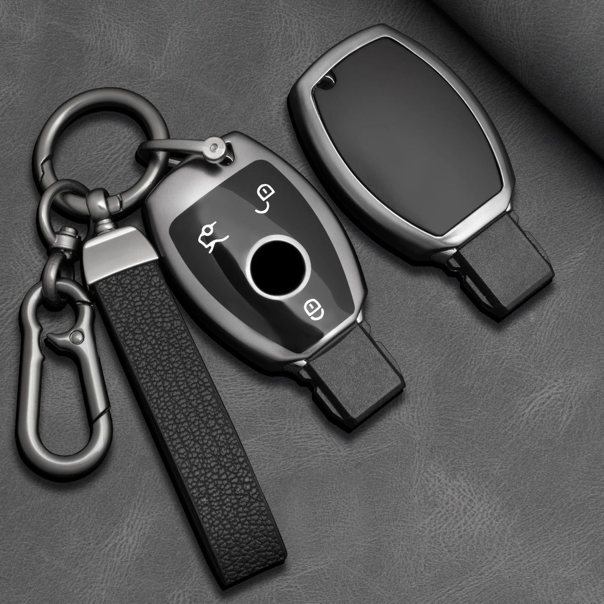 TPU Car Key Fob Cover for Mercedes-Benz A, B, G & R-Class, GLA & GLK – W176, W204, W251, W463 – 3 Buttons