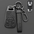 Alloy Car Key Fob Cover for Audi A4 B9, A5, A6, Q5, Q7, S4, S5, S7, TT, TTS, TFSI & RS – 8S, 8W, 4M