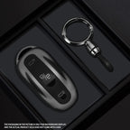 Black Warrior-Style TPU Car Key Fob Cover for Tesla Model 3, Model S & Model Y