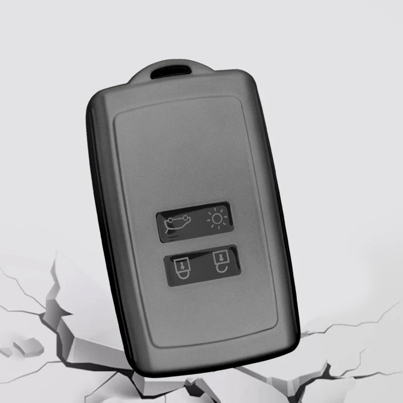 TPU Car Key Fob Cover for Renault Koleos, Kadjar, Captur, Megane, Talisman, Espace, Clio, Zoe, Scenic 4 & Arkana; Dacia Sandero