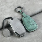 Leather Car Key Cover Compatible with Kia Telluride, Telluride SX 2021, Sportage R 2022, K5 GT Line 2021, Seltos 2020 – 5 Buttons