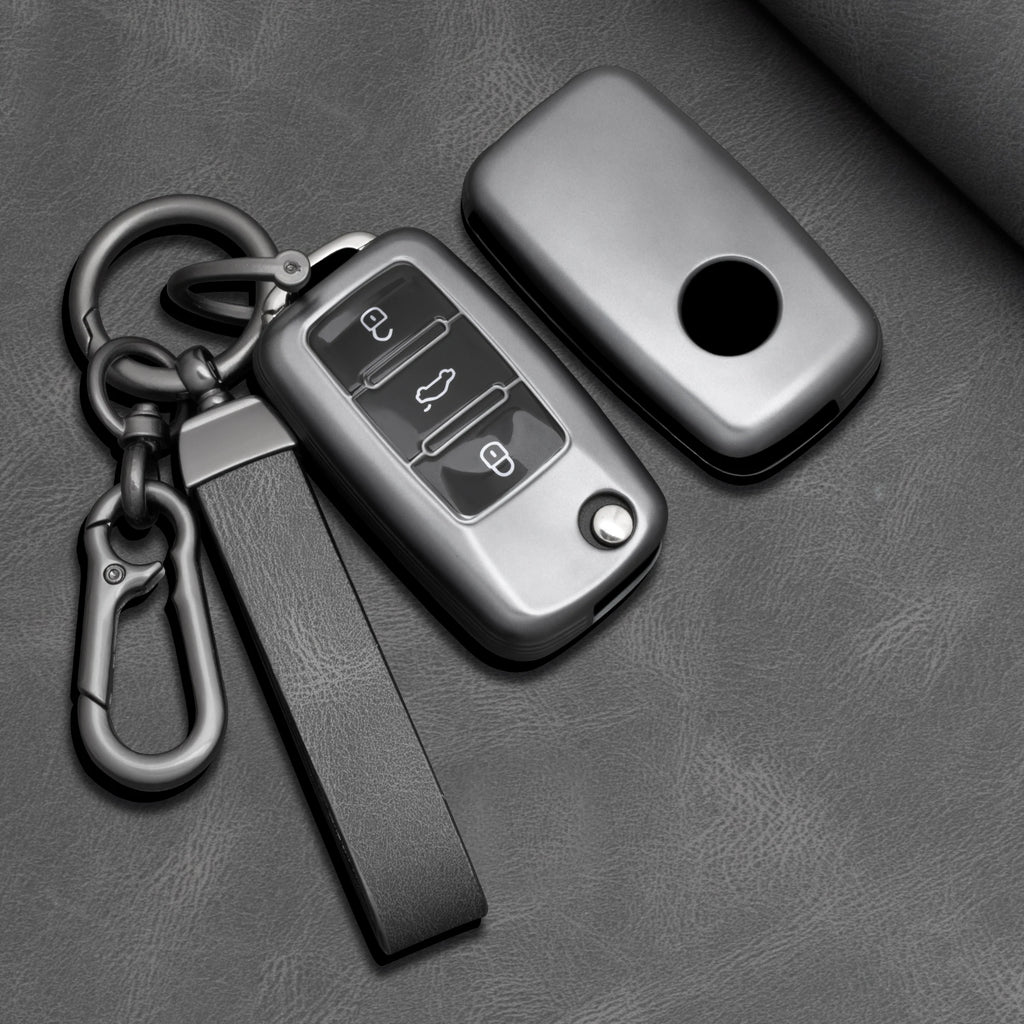 TPU Car Key Fob Cover for Volkswagen Polo, Tiguan, Beetle, Caddy & T5; Skoda Octavia; SEAT Leon & Altea