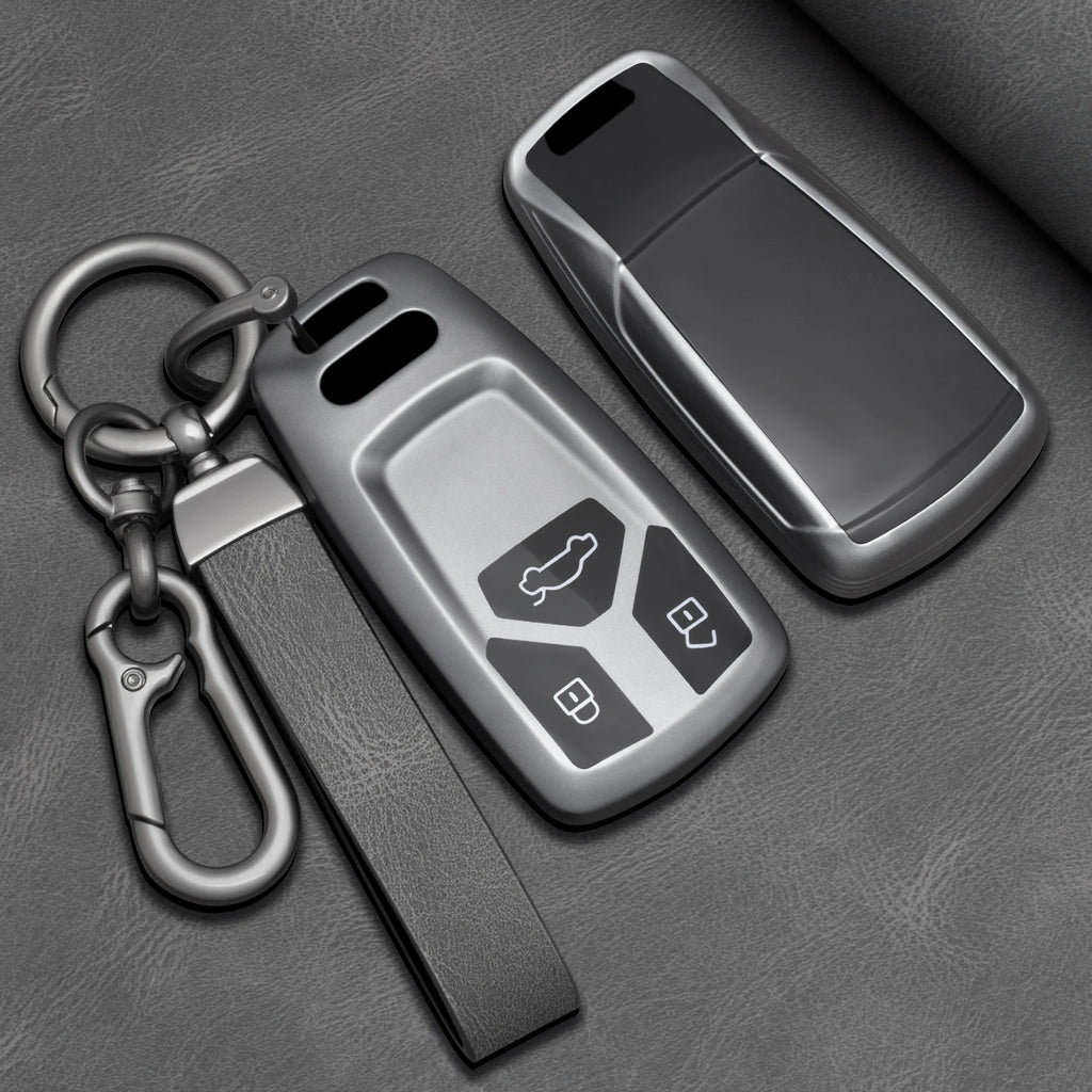 TPU Car Key Fob Cover for Audi A4 B9, A5, A6, Q5, Q7, S4, S5, S7, TT, TTS, TFSI & RS – 8S, 8W, 4M
