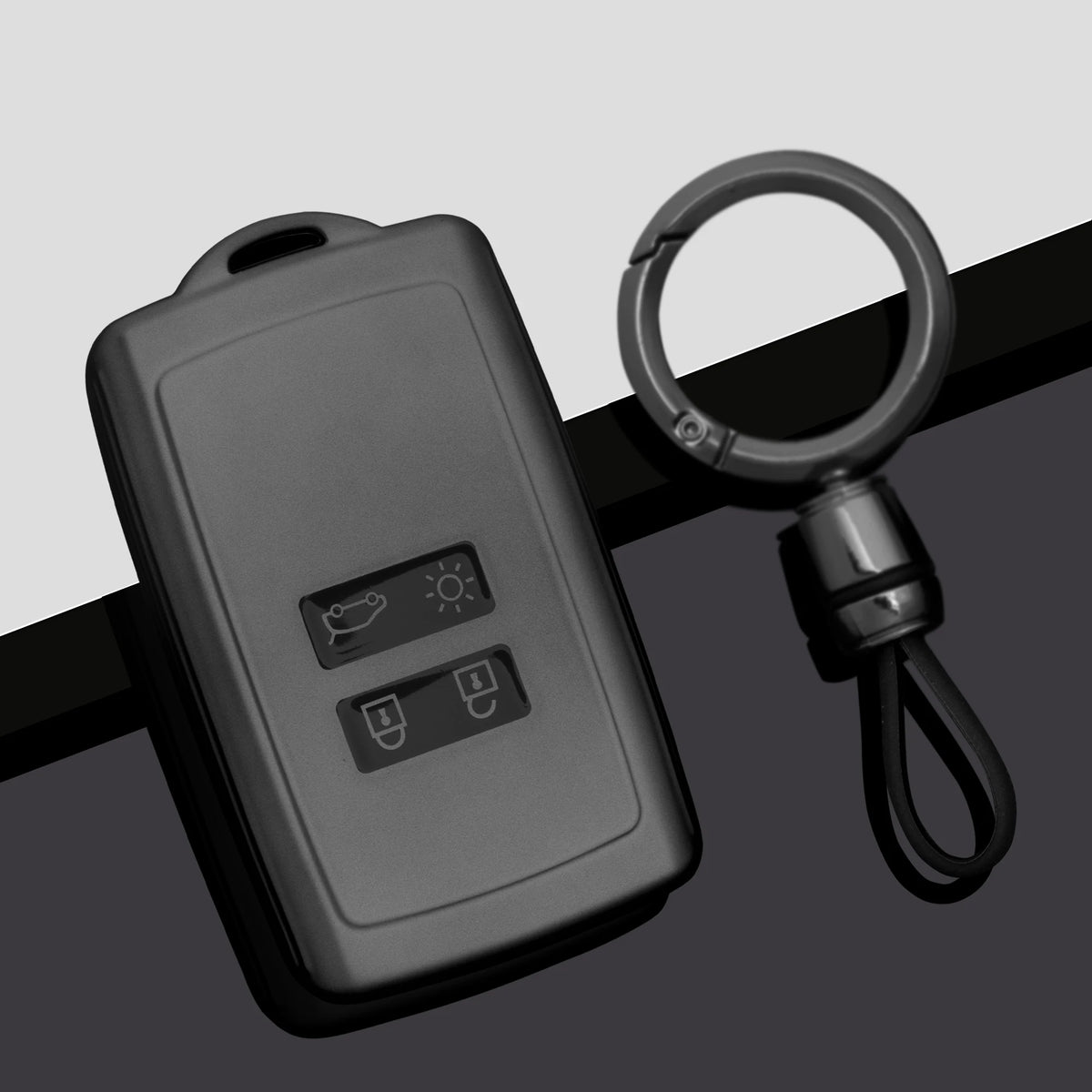 TPU Car Key Fob Cover for Renault Koleos, Kadjar, Captur, Megane, Talisman, Espace, Clio, Zoe, Scenic 4 & Arkana; Dacia Sandero