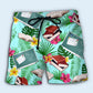 Welcome Back To School Theme Beach Shorts Design Detail For Resort And Beach Day Style