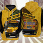 Yellow School Bus Driver Hoodie For Relaxed Streetwear Weekend Travel And Everyday Style
