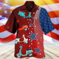 Scooter USA Star Independence Day Hawaiian Shirt For Warm Weather Adventures And Everyday Comfort