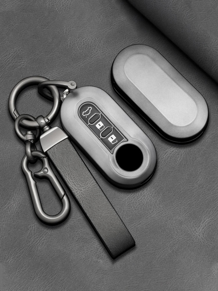 TPU Car Key Fob Cover for Fiat Ducato, 500, 500L, Panda & Grande Punto; Lancia Musa