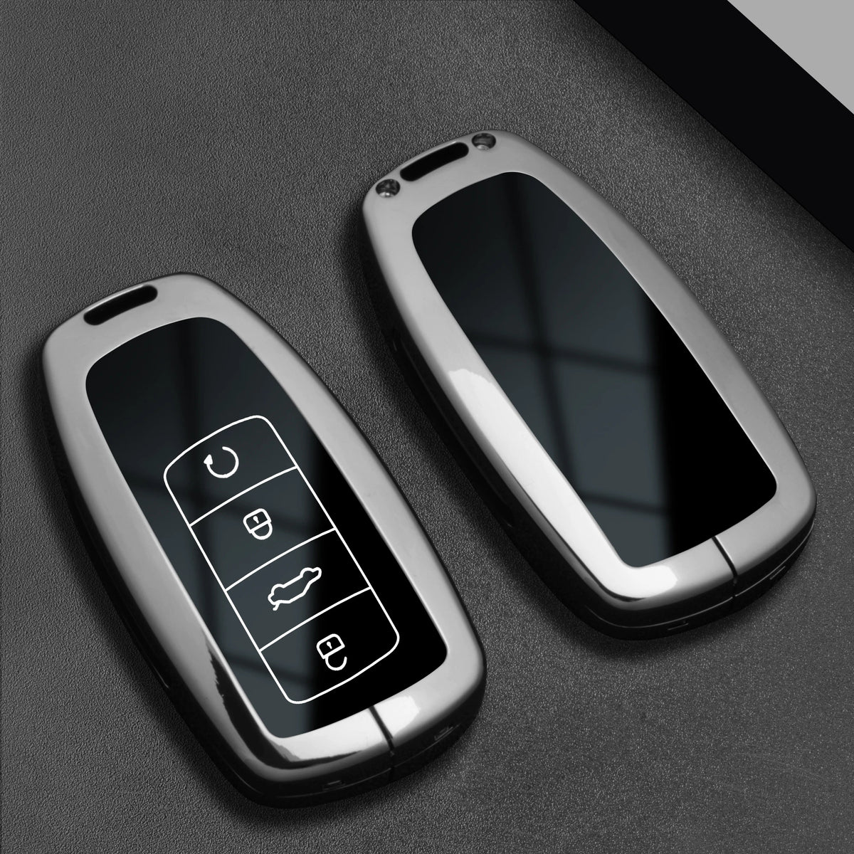 Zinc Alloy Car Key Fob Cover for Chery Tiggo 8 Pro, Tiggo 8 Plus, Tiggo 5 Plus, Tiggo 7 Pro/Pro Max, Omoda 5, C5 & Modod