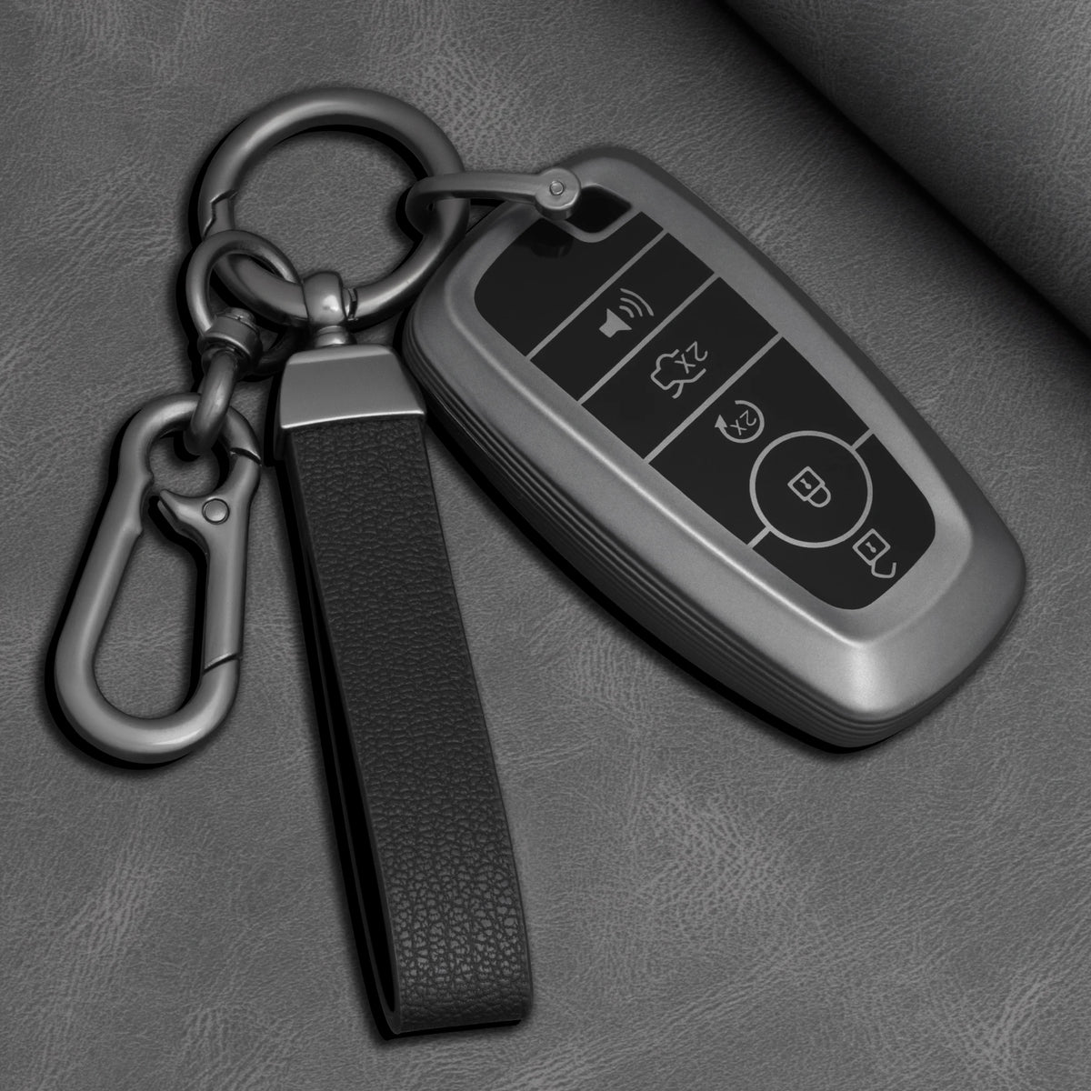 TPU Car Key Fob Cover for Lincoln Continental, MKC, MKZ, MKX, Navigator, Z, Nautilus, Aviator & Corsair; Mondeo – 2017–2022