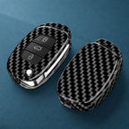 Car Key Cover Compatible with Hyundai Solaris Creta ix25 Kona Tucson Santa Fe Sonata Elantra ix35 i20 HB20 ix45 – Carbon Fiber Style