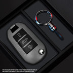 Black Warrior-Style TPU Car Key Fob Cover for Peugeot 208, 308, 408, 508, 2008, 3008, 4008 & 5008; Citroen C3, C4 Cactus, C6 & C8