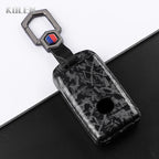 Car Key Cover Compatible with Mazda 3 Axela CX30 CX-4 CX5 CX-5 CX8 CX-8 CX-30 CX9 CX-9 – Carbon Fiber Style