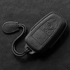 Suede Keyless Remote Key Cover Compatible with Ford F150 / F-150 Raptor