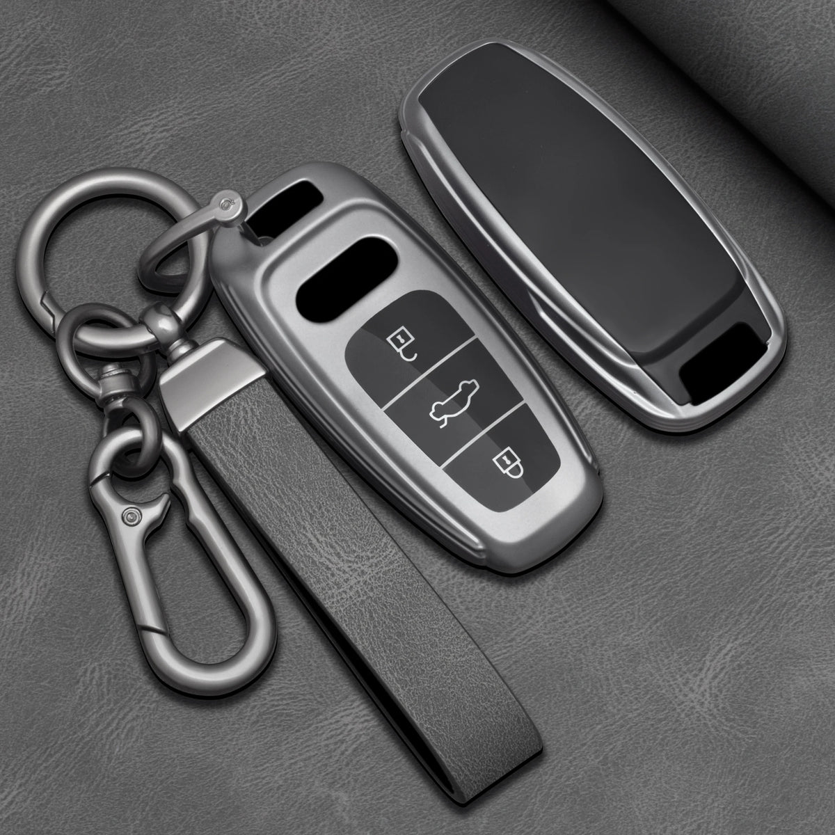 TPU Car Key Fob Cover for Audi A3, A4 B9, A6, A7, A8, e-tron, Q5, Q8 & SQ8 – 4K, C8, D5
