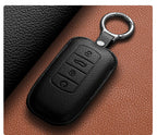 Leather Smart Car Key Cover Compatible with Chery Jaecoo J7, J6, J8; Tiggo 7/8 Pro Max; Omoda 5, C5; Tiggo 7/8 Pro Plus; Arrizo 5 Plus