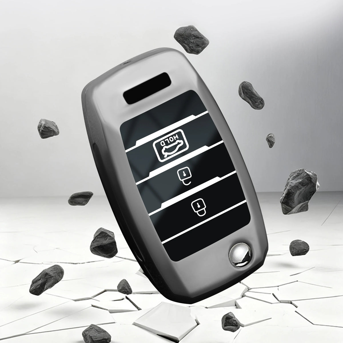 Zinc Alloy Car Key Fob Cover for Kia Rio 3, K2, Ceed, Cerato, K3, K5, Sorento, Sportage, Soul, K4, Picanto & Optima
