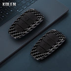 Car Key Cover Compatible with Hyundai Sonata SEL EV 6 8 IONIQ 5 Nexo Tucson Sonata 2020 Grandeur 2020 Sonata Limited – Carbon Fiber Style