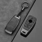 Alloy-Style Car Key Fob Cover for Mercedes-Benz A-Class, C-Class, E-Class, S-Class, G-Class, GLC, CLE, CLA, GLB, GLS & AMG – W177, W205, W213, W222, X167