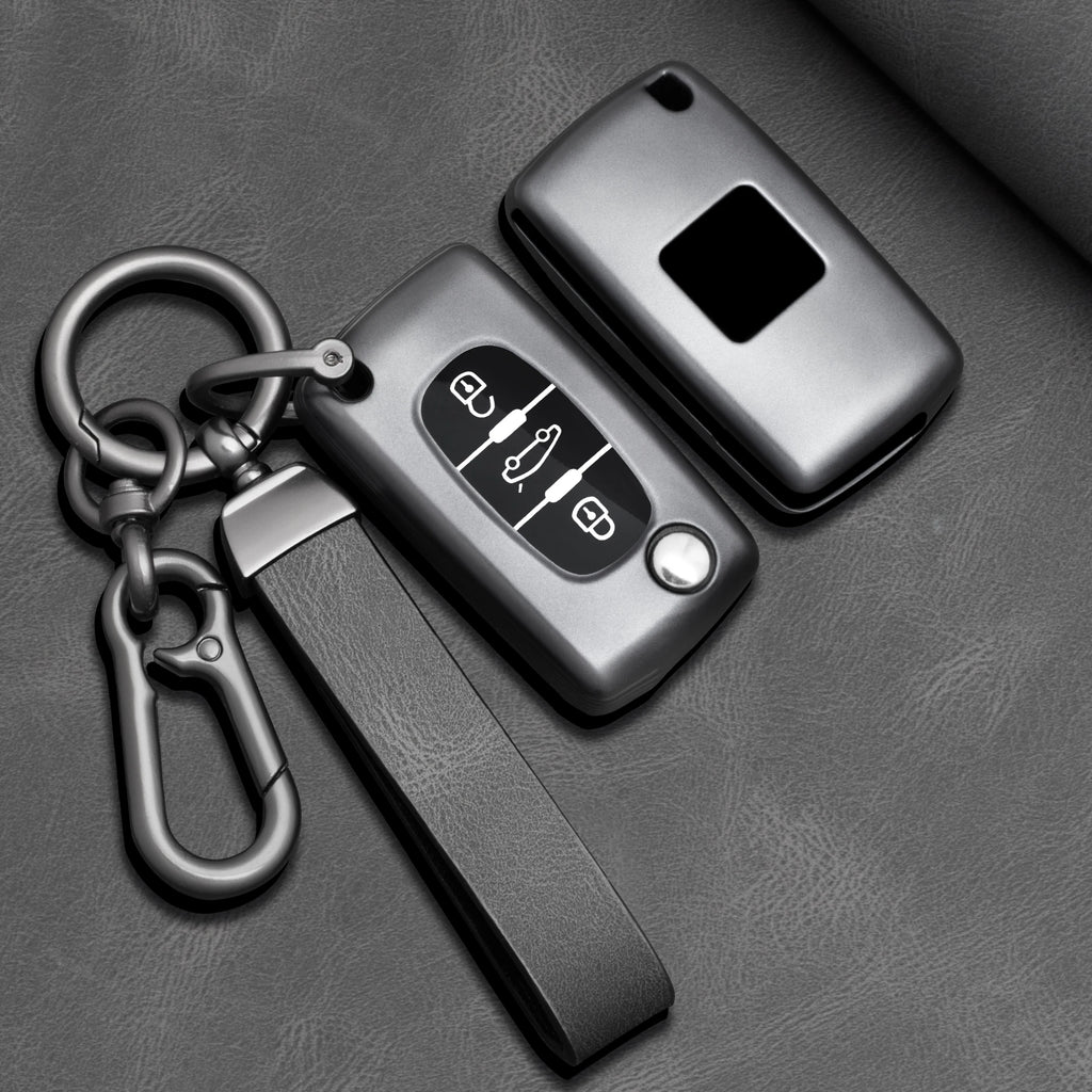 TPU Car Key Fob Cover for Peugeot 107, 206, 207, 307, 308 & 406; Citroen Xsara Picasso, C2, C3, C4, C5, C6 & C8