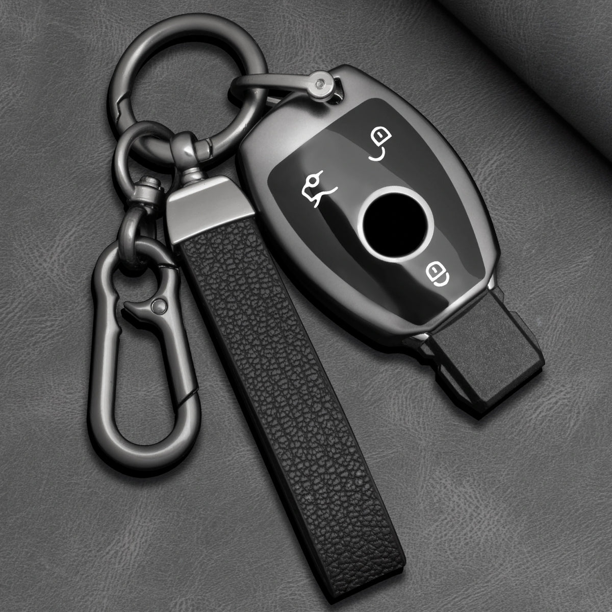 TPU Car Key Fob Cover for Mercedes-Benz A, B, G & R-Class, GLA & GLK – W176, W204, W251, W463 – 3 Buttons