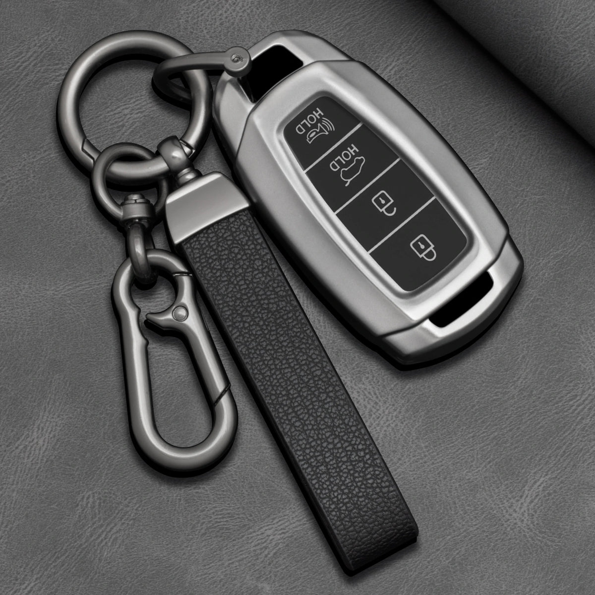 TPU Car Key Fob Cover for Hyundai Solaris, Sonata, Palisade, Kona, Creta, i20, i30, ix35, ix25, Elantra, Grandeur & Accent