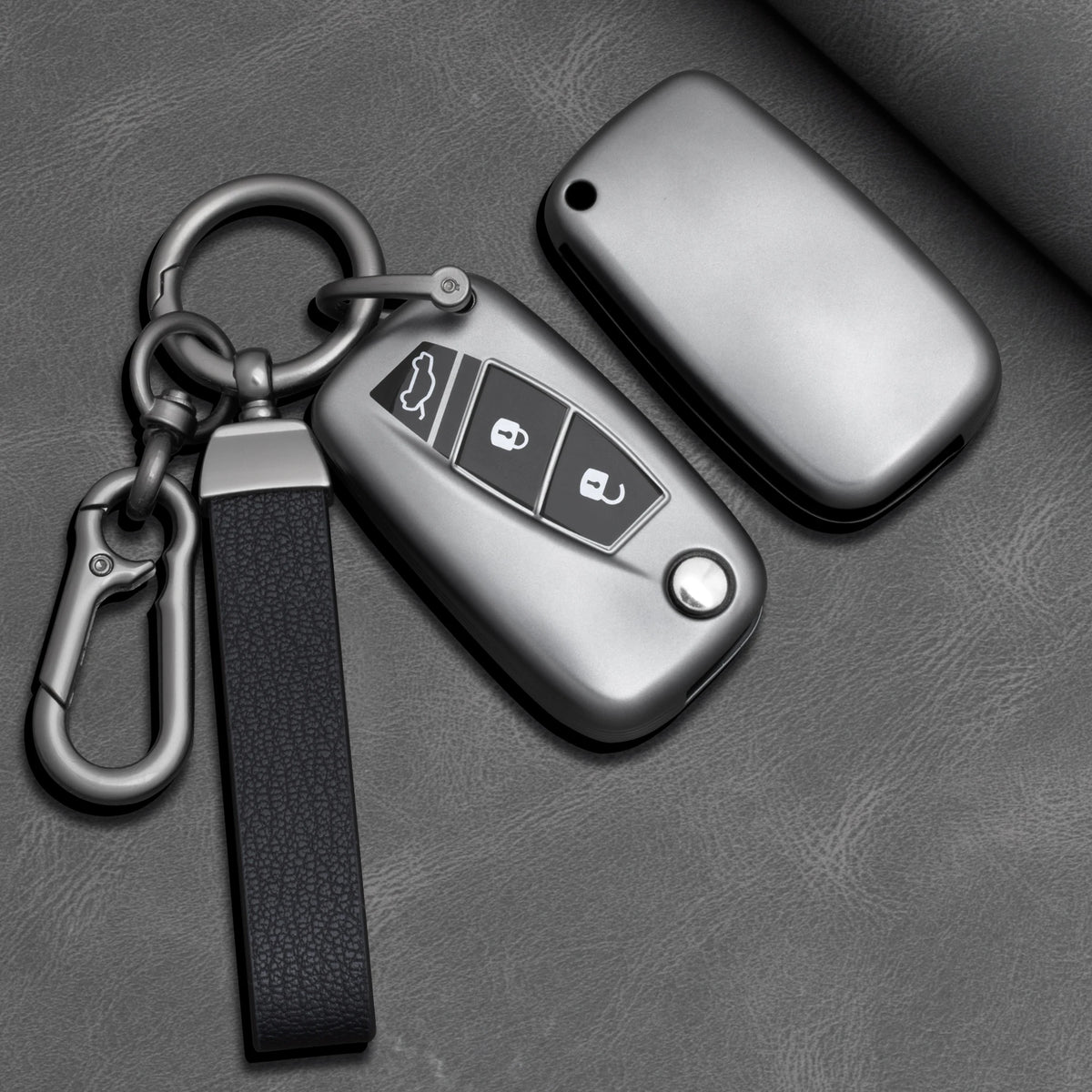 TPU Car Key Fob Cover for Fiat Ducato, 500, 500L, Panda & Grande Punto; Lancia Musa