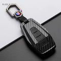 Car Key Cover Compatible with Geely Coolray Atlas Boyue NL3 Emgrand X6 X7 EX7 GT GC9 Borui – Carbon Fiber Style