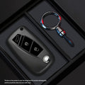 Black Warrior-Style TPU Car Key Fob Cover for Fiat 500, Panda, Idea, Stilo, Ducato, Punto, Grande Punto, Bravo & Doblo