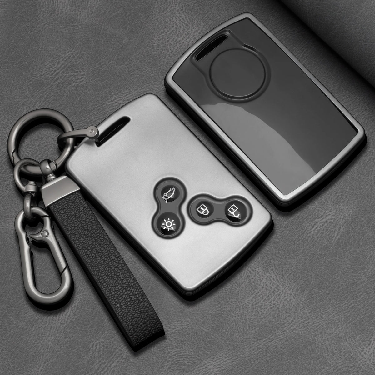 TPU Car Key Fob Cover for Dacia Logan 3; Renault Captur, Zoe, Espace 5, Clio, Megane 4, Arkana & Arcan