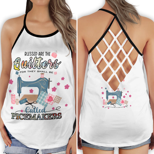 Sewing Is My Passion Creative Life Hollow Tank Top For Yoga Workouts And Casual Wear