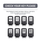 Car Key Cover Compatible with Honda City Turbo Crider XRV 10th Civic Accord – Carbon Fiber Style