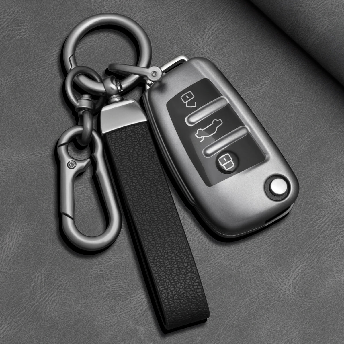TPU Car Key Fob Cover for Audi A1, A3, A4, A5, A6, A7, Q3, Q5, Q7, S3, TT & RS – B6, B7, B8, C5, C6, 4F, 8P, 8L, 8V