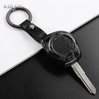 Car Key Cover Compatible with Suzuki SX4 Swift Grand Vitara Ciaz Liana S-Presso Celerio Jimny Jeemny – Carbon Fiber Style