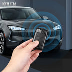 Car Key Cover Compatible with Land Rover Range Rover Sport Evoque Velar Discovery Defender; Jaguar XE E-PACE XF – Carbon Fiber Style