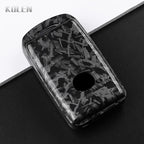 Car Key Cover Compatible with Mazda 3 Axela CX30 CX-4 CX5 CX-5 CX8 CX-8 CX-30 CX9 CX-9 – Carbon Fiber Style