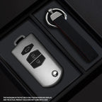 Black Warrior-Style TPU Car Key Fob Cover for Mazda 2, 3, 5, 6, 8, CX-7, CX-5, CX-9, MX-5, M6 & RX-8 – 2/3 Buttons
