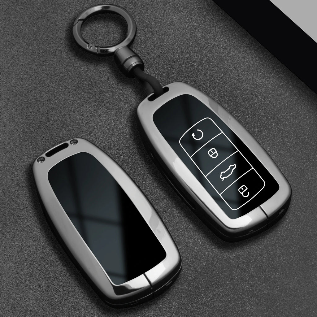 Zinc Alloy Car Key Fob Cover for Chery Tiggo 8 Pro, Tiggo 8 Plus, Tiggo 5 Plus, Tiggo 7 Pro/Pro Max, Omoda 5, C5 & Modod