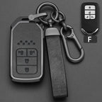 Zinc Alloy Car Key Fob Cover for Honda Civic, Accord, CR-V, Pilot, Fit, Odyssey, Jazz, CR-Z, HR-V, Vezel & City – 2018–2020