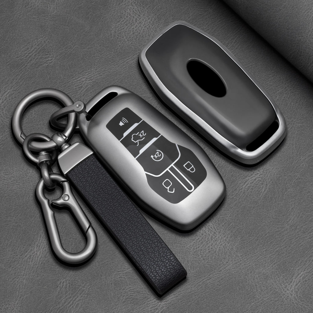 TPU Car Key Fob Cover for Ford Fusion, Mondeo, Mustang, F-150, Explorer & Edge – 2015–2018
