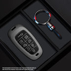 Black Warrior-Style TPU Car Key Fob Cover for Hyundai Sonata SEL, EV6, EV8, IONIQ 5, Nexo, Fe, Tucson & Staria – DN8 – 5/8 Buttons