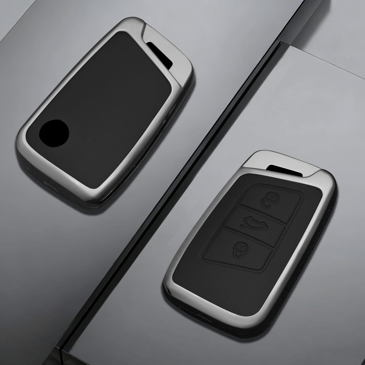 Zinc Alloy Car Key Fob Cover for Volkswagen Passat B8 & Magotan; Skoda Superb A7 & Kodiaq; SEAT